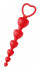 Красные анальные бусы Sweet Heart Silicone Anal Beads - 18,4 см., XR Brands Красные анальные бусы Sweet Heart Silicone Anal Beads - 18,4 см., XR Brands