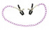 Металлическая цепочка на соски с зажимами Nipple Chain, Seven Creations
