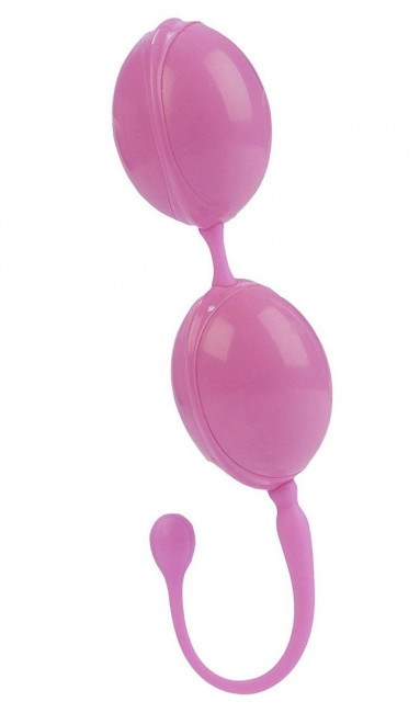 Розовые каплевидные вагинальные шарики L'amour Premium Weighted Pleasure System, California Exotic Novelties Розовые каплевидные вагинальные шарики L'amour Premium Weighted Pleasure System, California Exotic Novelties