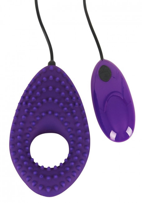Фиолетовое виброкольцо Couples Cushion, Orion