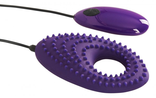 Фиолетовое виброкольцо Couples Cushion, Orion
