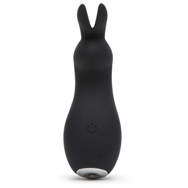 Черный клиторальный стимулятор Greedy Girl Clitoral Rabbit Vibrator, Fifty Shades of Grey Черный клиторальный стимулятор Greedy Girl Clitoral Rabbit Vibrator, Fifty Shades of Grey