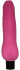 Розовый реалистичный вибратор VIBRO REALISTIC - 24 см.