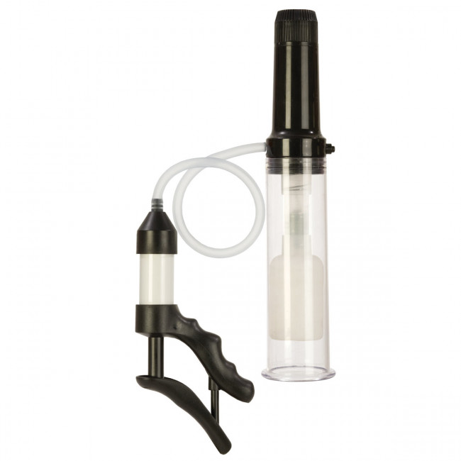 Вакуумная помпа Accommodator Personal Exercise Penis Pump с вибрацией, California Exotic Novelties