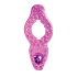 Розовое эрекционное колечко с шипами Wonderful Womanizer, Toy Joy