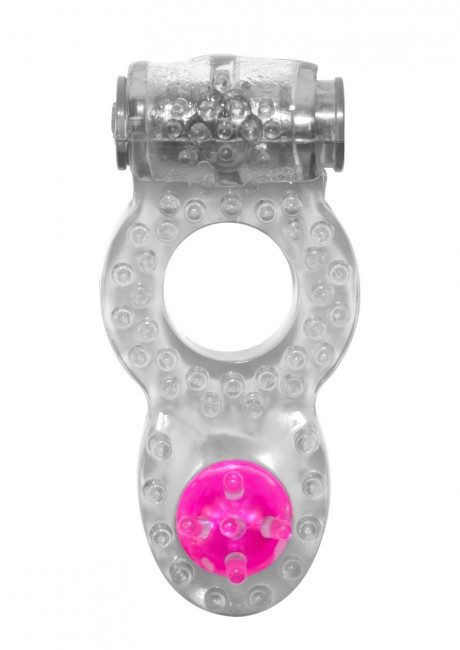 Прозрачное эрекционное кольцо Rings Ringer, Lola toys