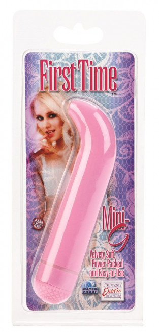 Розовый мини-вибромассажер FIRST TIME MINI G - 11,5 см., California Exotic Novelties Розовый мини-вибромассажер FIRST TIME MINI G - 11,5 см., California Exotic Novelties