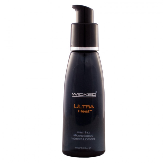 Разогревающий лубрикант Wicked Ultra Heat на силиконовой основе - 60 мл., Wicked