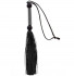 Чёрная мини-плеть из силикона и акрила SILICONE FLOGGER WHIP - 25,6 см., Blush Novelties Чёрная мини-плеть из силикона и акрила SILICONE FLOGGER WHIP - 25,6 см., Blush Novelties