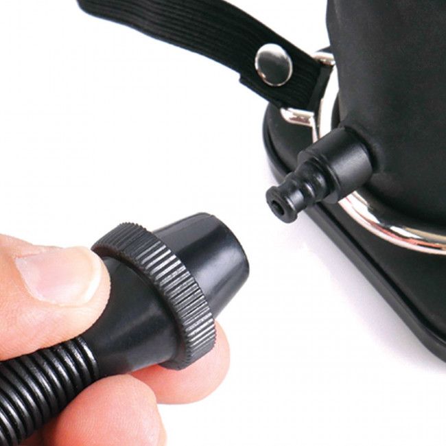 Черный полый увеличивающийся страпон с вибрацией Inflatable Vibrating Hollow Silicone Strap-On - 20 см., Pipedream Черный полый увеличивающийся страпон с вибрацией Inflatable Vibrating Hollow Silicone Strap-On - 20 см., Pipedream