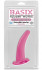 Розовая изогнутая анальная пробка His and Hers G-Spot - 12,4 см., Pipedream