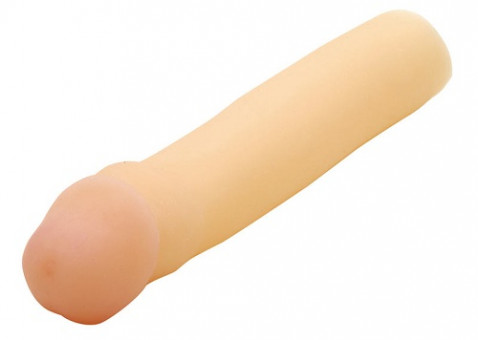 Насадка-удлинитель CyberSkin 1.5 inch Transformer Penis Extension - 19 см., Topco Sales
