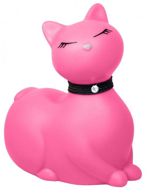 Розовый массажёр-кошка I Rub My Kitty с вибрацией, Big Teaze Toys Розовый массажёр-кошка I Rub My Kitty с вибрацией, Big Teaze Toys