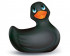 Чёрный вибратор-утенок I Rub My Duckie, Big Teaze Toys