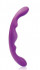 Фиолетовый двусторонний фаллоимитатор Cosmo - 26 см., Bior toys