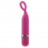Розовый мини-вибромассажер Lia Mini Massager Plesure O - 11,5 см., California Exotic Novelties