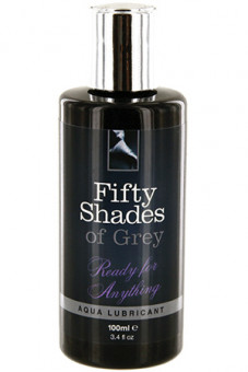 Лубрикант из серии «50 оттенков серого» на водной основе: Ready for Anything Aqua Lubricant - 100 мл., Fifty Shades of Grey