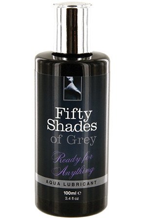 Лубрикант из серии «50 оттенков серого» на водной основе: Ready for Anything Aqua Lubricant - 100 мл., Fifty Shades of Grey Лубрикант из серии «50 оттенков серого» на водной основе: Ready for Anything Aqua Lubricant - 100 мл., Fifty Shades of Grey