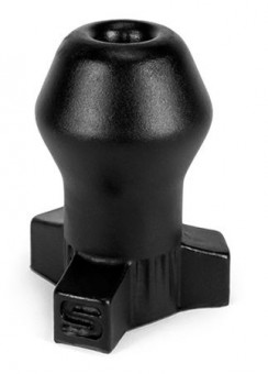 Анальная боеголовка Oxballs Ass Bomb Filler Plug Black S - 7,5 см., Mister B