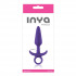Фиолетовая анальная пробка с держателем INYA Prince Small - 11,4 см., NS Novelties Фиолетовая анальная пробка с держателем INYA Prince Small - 11,4 см., NS Novelties