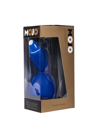 Многофункциональный стимулятор унисекс MOJO BOOSTER синего цвета, Seven Creations