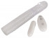 Прозрачная рифленая вибронасадка Vibrating Sleeve - 22,5 см., Orion Прозрачная рифленая вибронасадка Vibrating Sleeve - 22,5 см., Orion