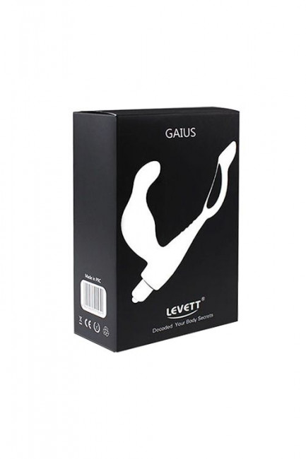 Стимулятор простаты Levett Gaius с дополнительным кольцом на мошонку, Levett