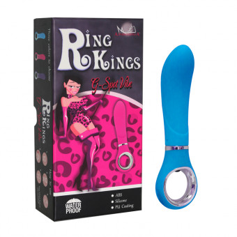 Голубой вибратор Ring Kings - 7 Mode G-Spot Vibe , Howells