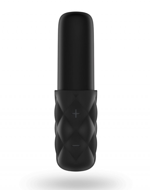 Чёрно-золотистая вибропуля Satisfyer Mini Lovely Honey, Satisfyer