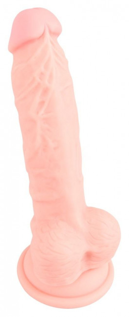 Реалистичный фаллоимитатор из силикона Medical Silicone Dildo - 18 см., Orion Реалистичный фаллоимитатор из силикона Medical Silicone Dildo - 18 см., Orion