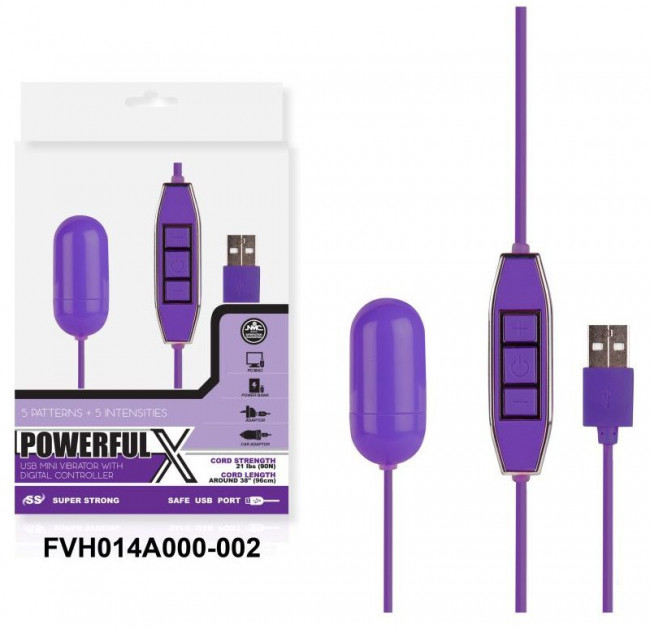 Фиолетовое виброяйцо с контроллером, работающее от USB, NMC Фиолетовое виброяйцо с контроллером, работающее от USB, NMC
