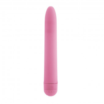 Розовый вибромассажер  FIRST TIME POWER VIBE - 15,25 см., California Exotic Novelties