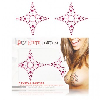 Розовые пэстисы из кристаллов Pink Star, Erotic Fantasy Розовые пэстисы из кристаллов Pink Star, Erotic Fantasy