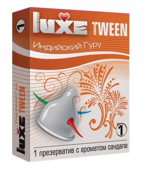 Презерватив Luxe Tween "Индийский гуру" с ароматом сандала - 1 шт., Luxe Презерватив Luxe Tween "Индийский гуру" с ароматом сандала - 1 шт., Luxe