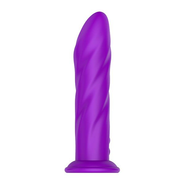 Фиолетовый вибратор-ротатор NAGHI NO.24 RECHARGEABLE VIBRATOR - 17,5 см., Tonga Фиолетовый вибратор-ротатор NAGHI NO.24 RECHARGEABLE VIBRATOR - 17,5 см., Tonga