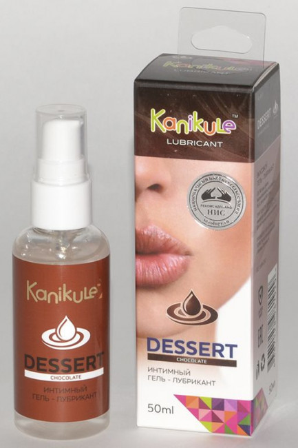 Съедобный лубрикант Desert Chocolate с ароматом шоколада - 50 мл., Kanikule