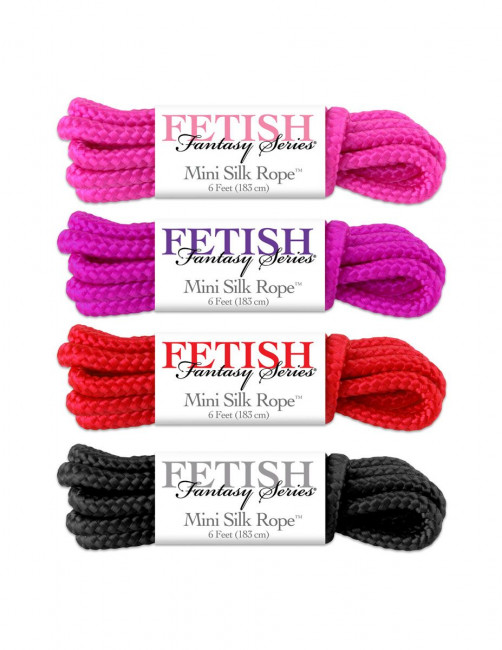 Набор веревок для фиксации Mini Silk Rope Sampler , Pipedream