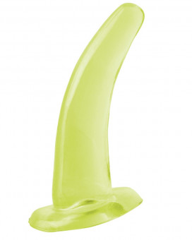 Светящаяся в темноте анальная пробка His and Hers G-Spot - 12,4 см., Pipedream