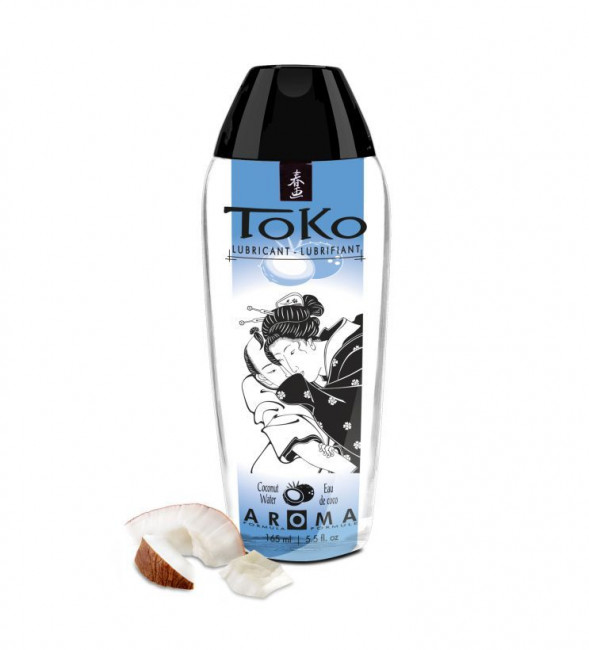 Интимный гель TOKO Cononut Water с ароматом кокоса - 165 мл., Shunga