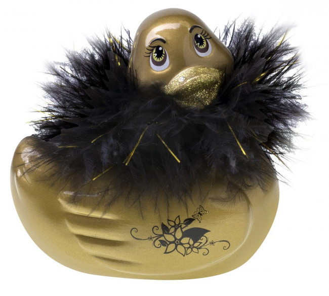 Золотистый массажер-уточка I Rub My Duckie Paris Gold Travel Size, Big Teaze Toys Золотистый массажер-уточка I Rub My Duckie Paris Gold Travel Size, Big Teaze Toys