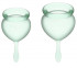 Набор зеленых менструальных чаш Feel good Menstrual Cup Набор зеленых менструальных чаш Feel good Menstrual Cup
