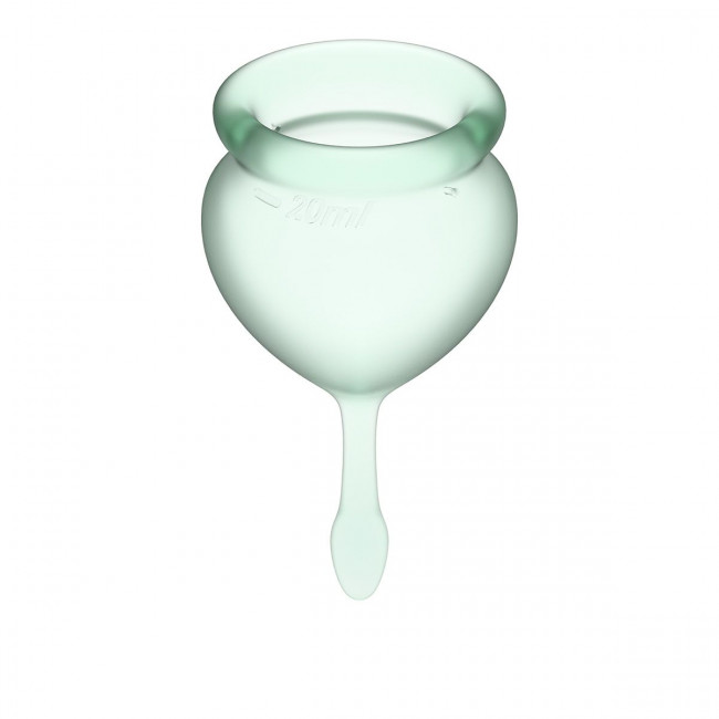 Набор зеленых менструальных чаш Feel good Menstrual Cup Набор зеленых менструальных чаш Feel good Menstrual Cup