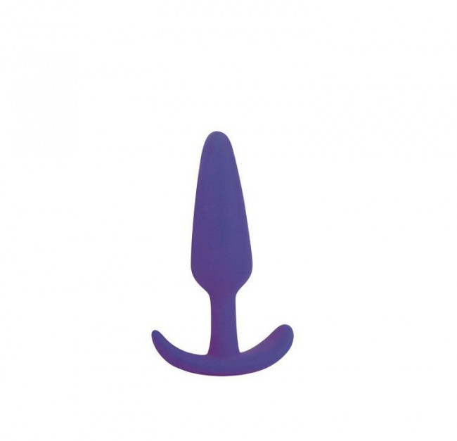 Фиолетовая анальная втулка - 9,5 см., Bior toys