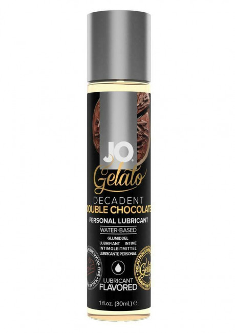 Лубрикант с ароматом шоколада JO GELATO DECADENT DOUBLE CHOCOLATE - 30 мл. Лубрикант с ароматом шоколада JO GELATO DECADENT DOUBLE CHOCOLATE - 30 мл.