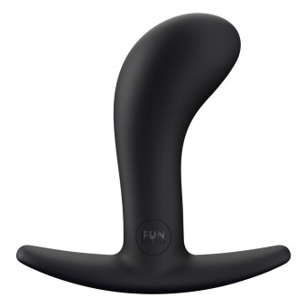 Чёрный анальный стимулятор BOOTIE M - 9,3 см., Fun Factory