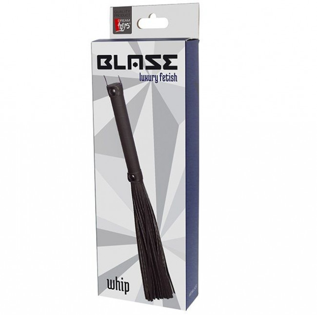 Чёрная плеть BLAZE WHIP BLACK, Dream Toys