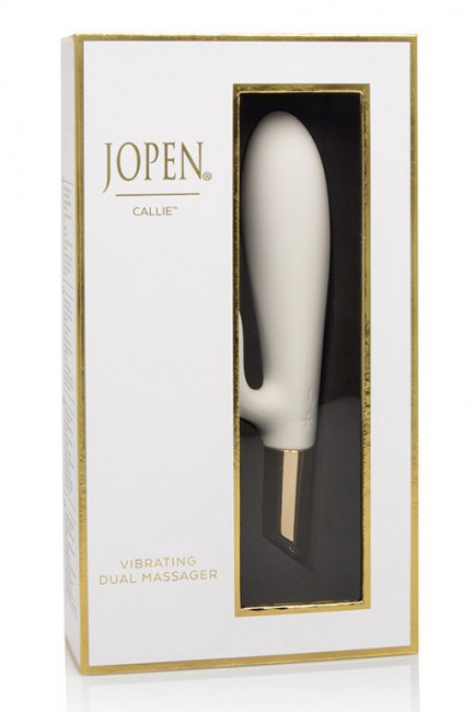 Вибромассажер Vibrating Dual Massager - 19,75 см., Jopen Вибромассажер Vibrating Dual Massager - 19,75 см., Jopen