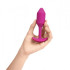 Розовая пробка для ношения с вибрацией Snug Plug 2 - 11,4 см., b-Vibe Розовая пробка для ношения с вибрацией Snug Plug 2 - 11,4 см., b-Vibe