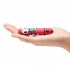 Красная вибропуля с забавным принтом MINI BULLET VIBRATOR JOLLY ROGER, Tokidoki
