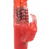 Красный вибромассажер Climax Joy 3X Multi-Purpose Rabbit Vibe - 23,5 см., Topco Sales